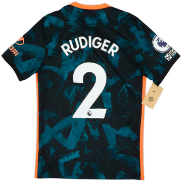 2021-22 Chelsea Maillot third Rudiger #2 (S)