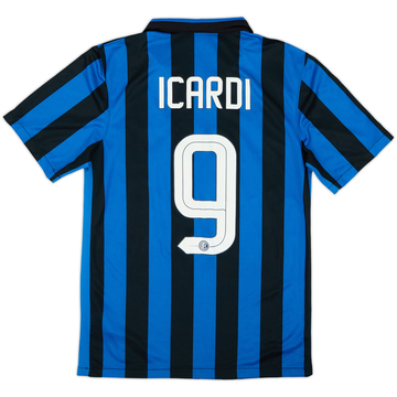 2015-16 Inter Milan Maillot Domicile Icardi #9 - 7/10 - (S)