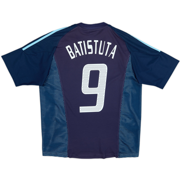 2002-04 Argentina Maillot extérieur Batistuta #9 - 8/10 - (L)