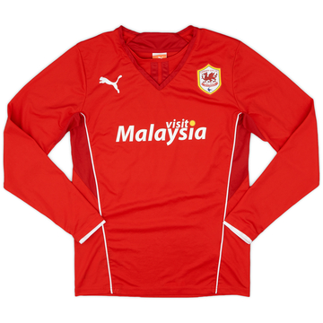 2013-14 Cardiff Maillot Domicile ML - 9/10 - (S)