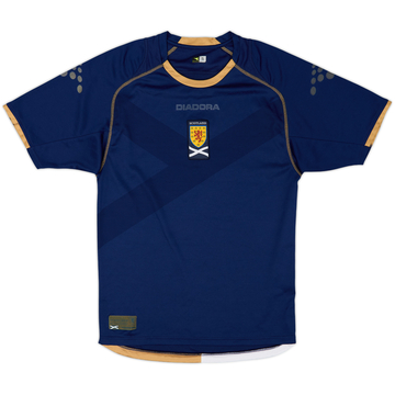 2007-08 Scotland Maillot Domicile - 5/10 - (S)