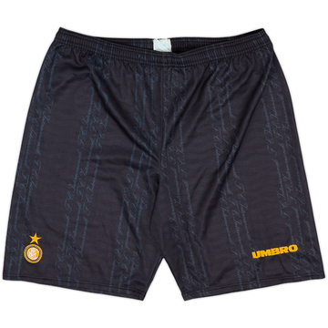 1996-97 Inter Milan Short domicile - 8/10 - (L)