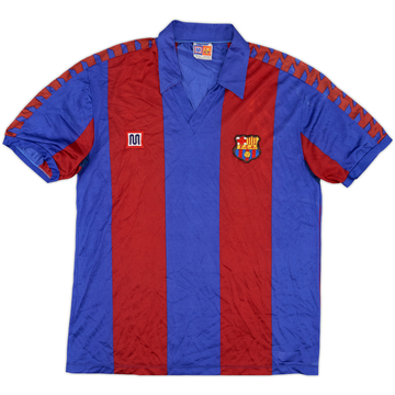 1984-89 Barcelona Maillot Domicile - 8/10 - (L)