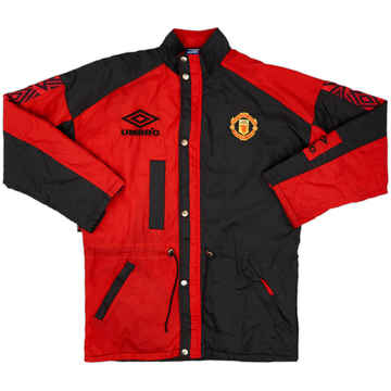1995-97 Manchester United Umbro Manteau de banc matelassé - 5/10 - (M)