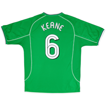 2001-03 Ireland Maillot Domicile Keane #6
