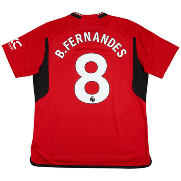 2023-24 Manchester United Maillot domicile B.Fernandes #8 - 8/10 - (XL)