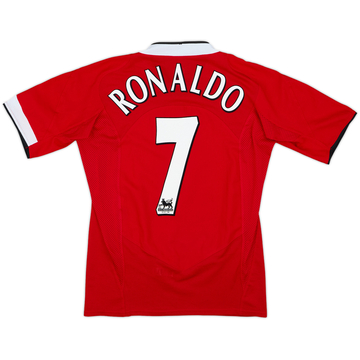 2004-06 Manchester United Maillot domicile Ronaldo #7 - 10/10 - (S)