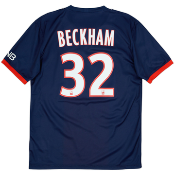 2013-14 Paris Saint-Germain Maillot Domicile Beckham #32 (M)