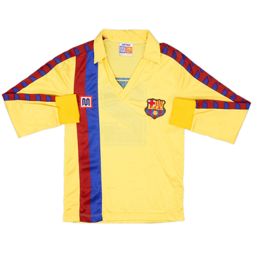 1982-85 Barcelona Maillot Extérieur Manches Longues #2 - 7/10 - (S.Boys)