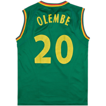 2002 Cameroon Maillot Domicile Olembe #20 - 4/10 - (M)