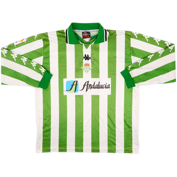 Maillot Real Betis Domicile Junior Version joueur ML 1999-00 #6
