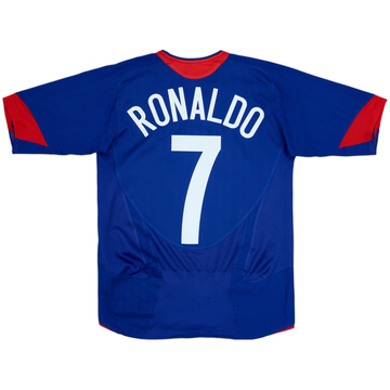 2005-06 Manchester United Maillot extérieur Ronaldo #7 - 8/10 - (XL.Boys)