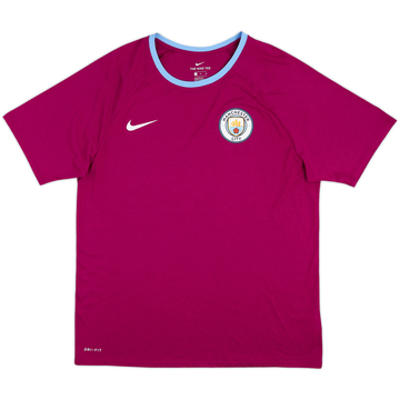 2017-18 Manchester City Nike Tee Coton - 10/10 - (XL)