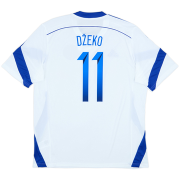 2014-15 Maillot extérieur Bosnie-Herzégovine Dzeko #11 (M)