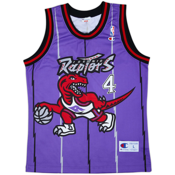 1995-96 Toronto Raptors Esposito #4 Champion Maillot extérieur - 9/10 - (L)