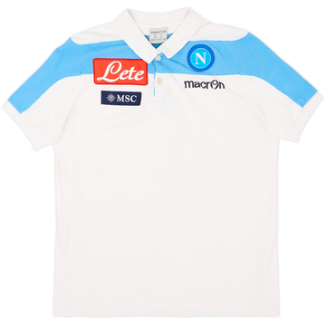 2013-14 Napoli Macron Polo - 6/10 - (M)