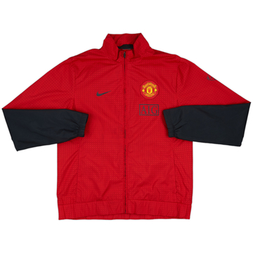 2008-09 Manchester United Nike Veste de survêtement – 8/10 – (L)