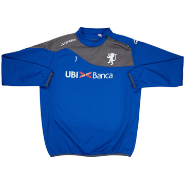 2017-18 Brescia Acerbis haut d'entraînement 1/4 zip version joueur #7 - 8/10 - (XL)