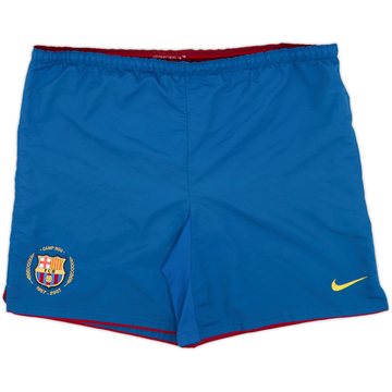 2007-08 Barcelona Shorts Domicile - 5/10 - (L)