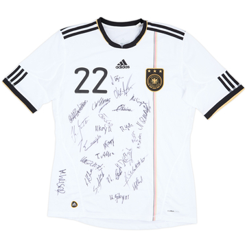 Maillot domicile Allemagne signé 2010-11 #22 - 8/10 - (L)