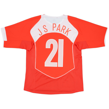 2004-06 South Korea Maillot Domicile J.S.Park #21 - 7/10 - (M)