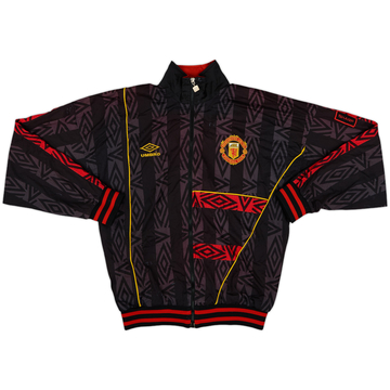 1992-93 Manchester United Umbro Veste de survêtement - 8/10 - (XS)