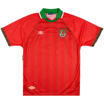 1994-96 Wales Maillot domicile de match #15 (Bodin)