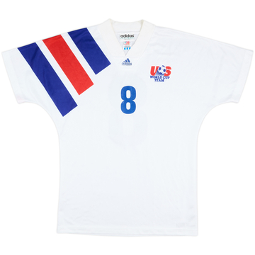 1992-94 USA Maillot Domicile Version Joueur #8