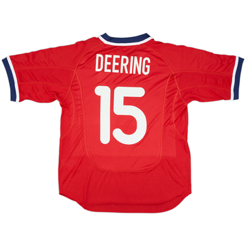 2000 USA Maillot de match extérieur signé Deering #15
