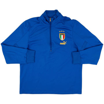 2004-06 Italie Puma Haut d'entraînement 1/2 Zip - 8/10 - (L)