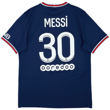 2021-22 Paris Saint-Germain Maillot Domicile Messi #30 - 4/10 - (M)