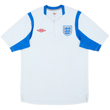 2010-11 England Umbro Polo 1/4 Zip - 5/10 - (L)