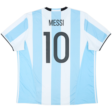 2016-17 Argentine Maillot domicile Messi #10 - 6/10 - (XXL)