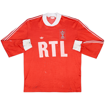 Maillot domicile manches longues Coupe de France années 80 #9 - 3/10 - (L)