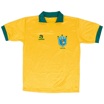 1990 Brésil Maillot domicile - 8/10 - (L)