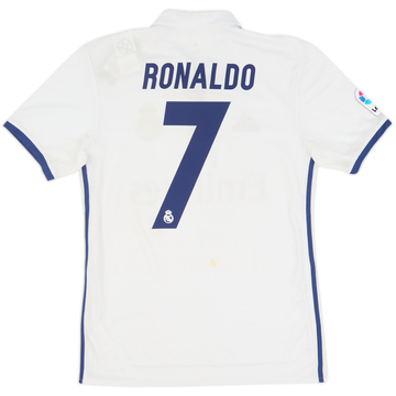2016-17 Real Madrid Maillot domicile Ronaldo #7 (S)