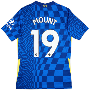 2021-22 Chelsea Maillot domicile Mount #19 - 9/10 - (S)