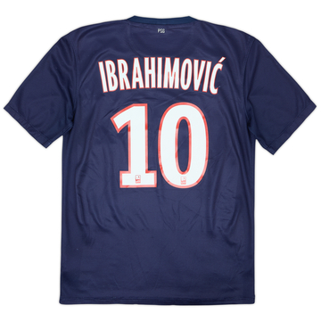 Maillot domicile Paris Saint-Germain 2012-13 Ibrahimovic #10 - 7/10 - (S)