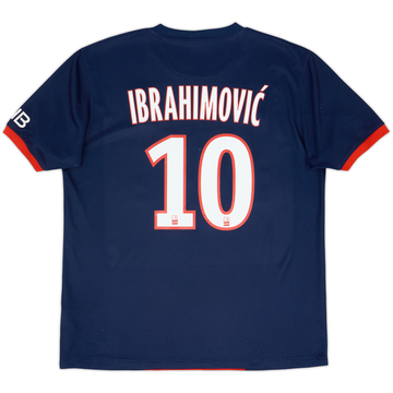 2013-14 Paris Saint-Germain Maillot Domicile Ibrahimovic #10 - 7/10 - (L)