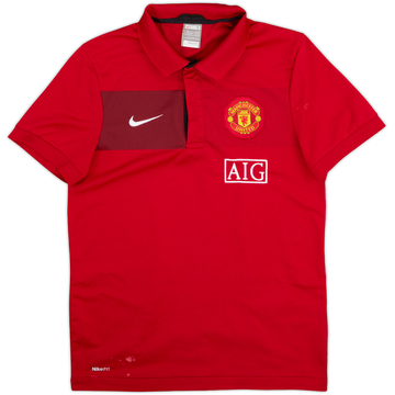 2009-10 Manchester United Nike Polo - 9/10 - (S)