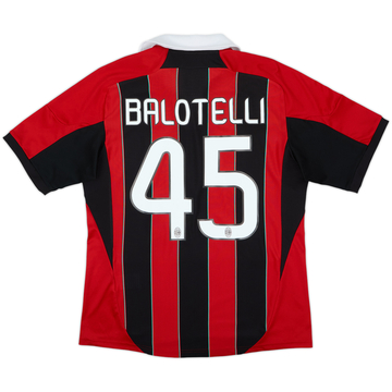 2012-13 AC Milan Maillot domicile Balotelli #45 - 5/10 - (L)