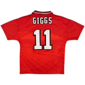 1994-96 Manchester United Maillot domicile Giggs #11 - 6/10 - (Y)