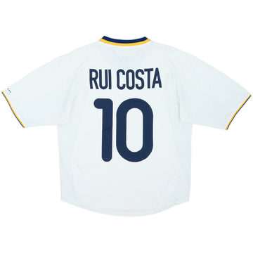 2000-02 Portugal Maillot extérieur Rui Costa #10 - 7/10 - (S)