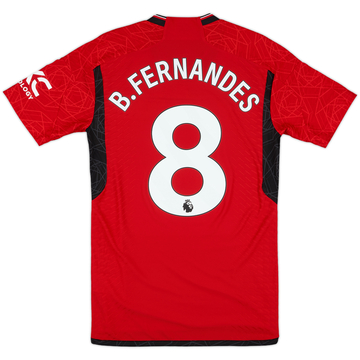 2023-24 Manchester United Maillot Domicile Authentique B.Fernandes #8 - 10/10 - (S)