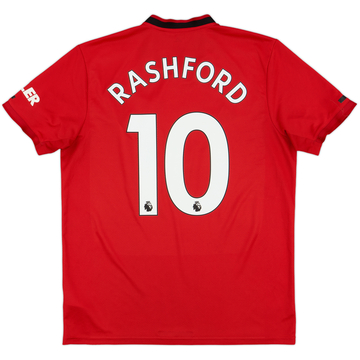 2019-20 Manchester United Maillot domicile Rashford #10 - 6/10 - (L)