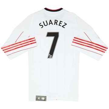 Maillot Liverpool 2010-11 extérieur ML version joueur Suarez #7 (L)