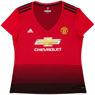 2018-19 Manchester United Maillot Domicile - 10/10 - (Femme XL)