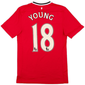 2011-12 Manchester United Maillot domicile Young #18 - 8/10 - (S)