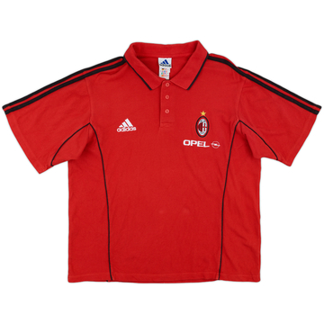 1999-00 AC Milan adidas Polo - 8/10 - (L)