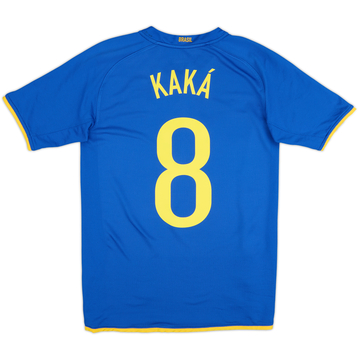 2008-10 Brazil Maillot extérieur Kaka #8 - 8/10 - (XL.Boys)